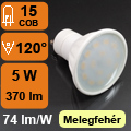 7. Chip On Board LED 5630 SMD LED, 5 Watt, meleg fehér
