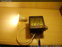 5 Wattos COB 5630 SMD lámpa meleg fényű típusa. Mért fogyasztás: 5,41 Watt.